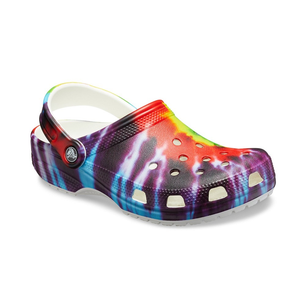 Crocs Classic Tie Dye Graphic Clog Sandal